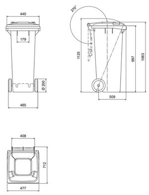 180 litre Wheelie Bin image from WheelieBin Warehouse (all rights reserved)