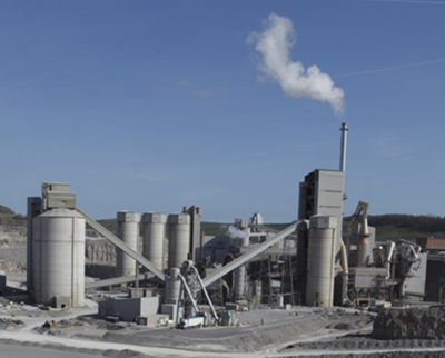 Tunstead Cement Kiln - source Tarmac website