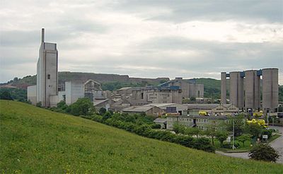 Cauldron Cement Works - source Alan Murray-Rust 2006
